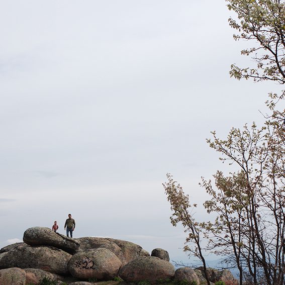 PERALES PEÑA ENCIMA ROCA